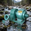 1KW Pelton Turbine Generator for Industrial Use 110V/220V with 10-25m Water Head