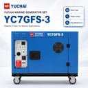 SCDC Yuchai YC7GFS-3 7kW Silent Diesel Generator Set Single Cylinder Air Cooled Electric Start Backup Power Generator Home Use