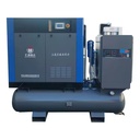 HT Compressor Integrated All- In-one 10 15hp 20hp 30hp 8bar 16bar Screw Air Compressor for 3kw 6kw Fiber Laser Cutting Machine