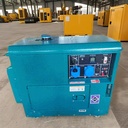 CNSZ Open Frame Silent Diesel Generator Remote Start 7-8kW Three Phase Home Use Electricity Generator