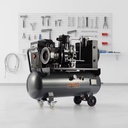 Single 4KW/10Bar/160L Phase 2-in-1 Screw Air Compressor for Auto Repair Manufacturing Construction Screw Air Compressor
