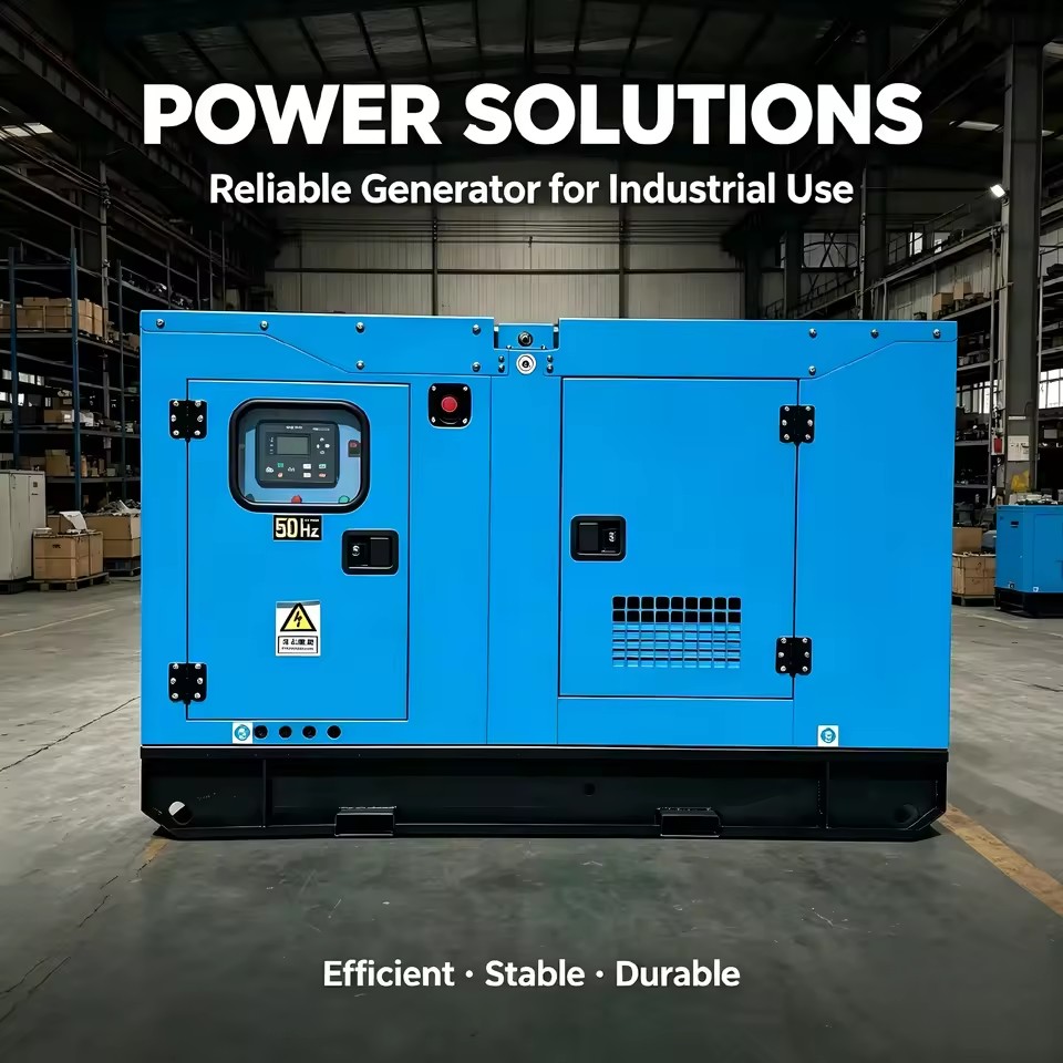 30KW-3000KW Standby Generator 50Hz 60Hz CE for Africa Building Project Temporary