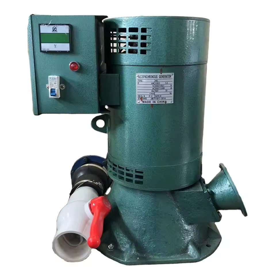 Factory 30kw 50kw Water Turbine 110v Three Phase Hydro Power Electricity Generator