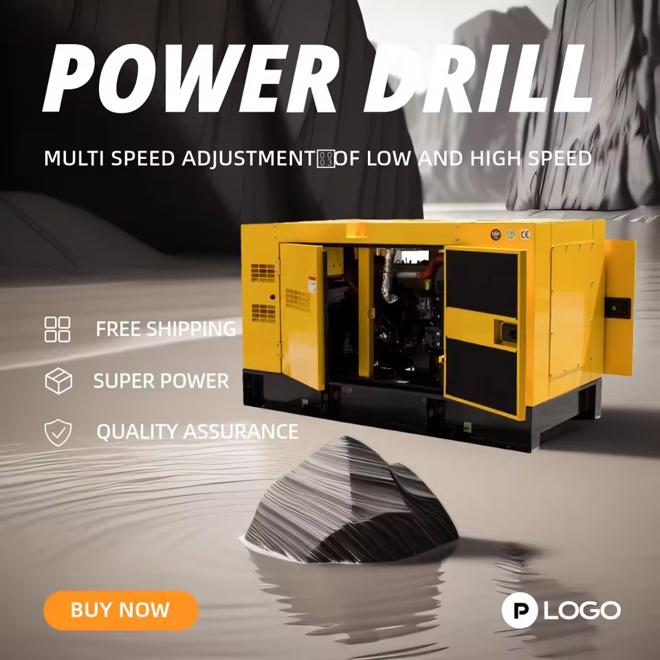 Home Used 10kva 20kva 50kVA Small Silent 3 Phase Diesel Generator Genset 100kva Electric Power Welding Generator