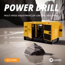 Home Used 10kva 20kva 50kVA Small Silent 3 Phase Diesel Generator Genset 100kva Electric Power Welding Generator