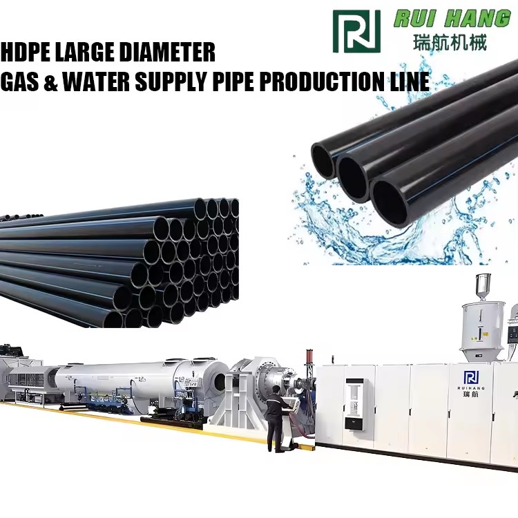 Drip Irrigation Pipe Making Machine Hdpe Pipe Manufacturing Machines HDPE Pipe Extruder Machine