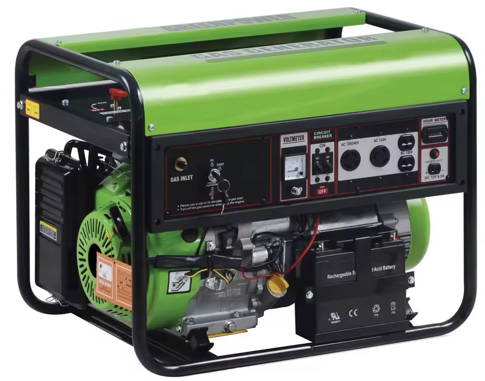 Manufacturing 220v 3kw 5kw 10kw Small Generatosr Biogas Methane Generation Engine for Home Use