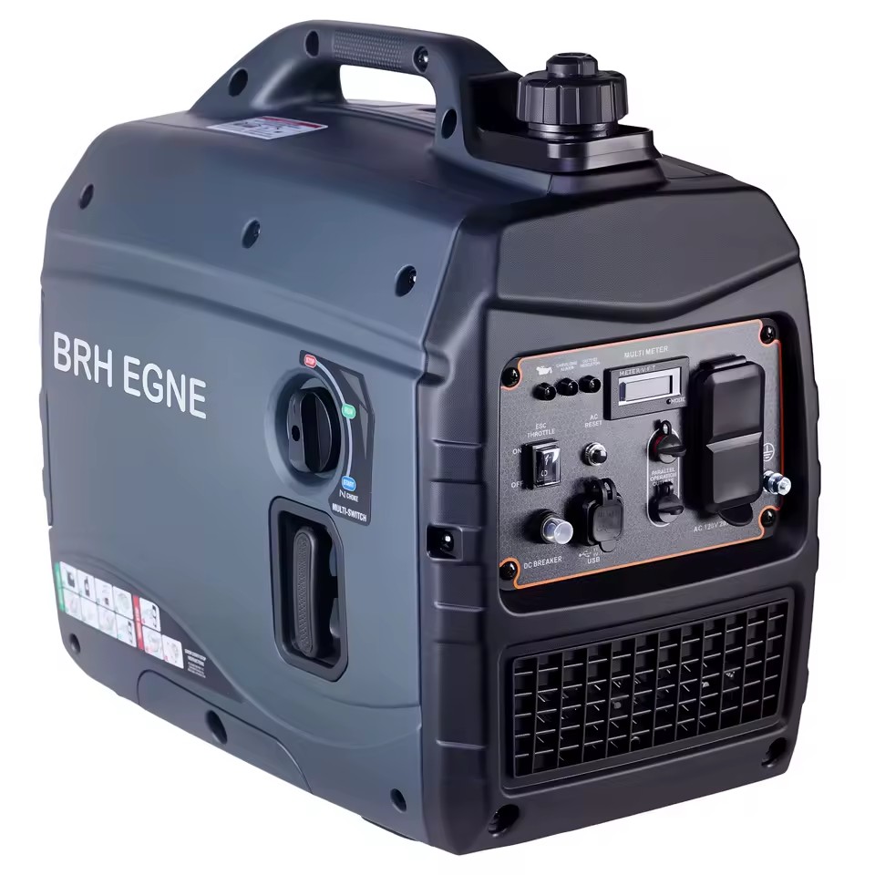 YHS 2500W 3KW 4KW Gasoline Inverter Generator 4 Stroke Duel Fuel Engine Lightweight Generador Electrico for Camping