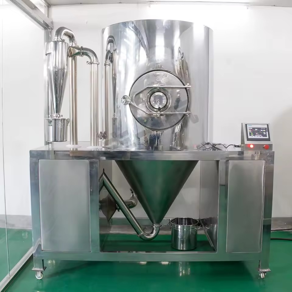 New Milk Spray Dryer 5kg 50kg Capacity Spray Drying of Milk Powder Liquid Spray Dryer Machine