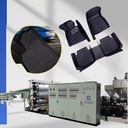 Eco-friendly TPE/PP/PE Car Mat Making Machine | All Weather High Productivity Multilayer Co-Extrusion PLC Pump Engine