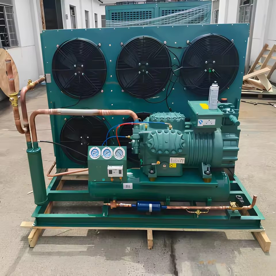 Industrial Air-cooled Refrigeration Condensing Unit for Cold Storage and Food Processing