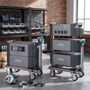 High Capacity 3000W LiFePO4 Battery Emergency 3000w Portable Solar Generator Home Backup Portable Power Station