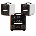 600W 512Wh LiFePO4 RV Station Portable Solar Generator Pure Sine Wave Inverter MPPT Technology Multiple Output Ports for Car