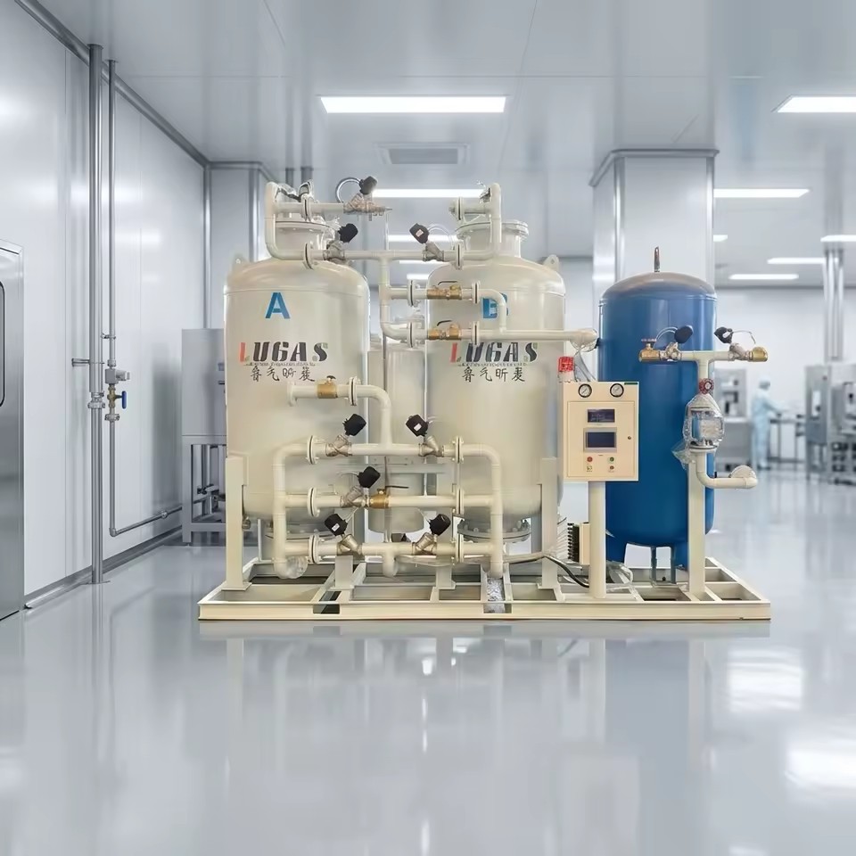 Energy-saving PSA Nitrogen Generator, High-purity Nitrogen Output, One-stop Solution for Food Nitrogen Packaging Machines.