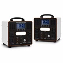 2200W Off Grid Portable Power Station 2201.6Wh LiFePO4 Solar Generator 4000W Peak Output for Outdoor Emergency Backup