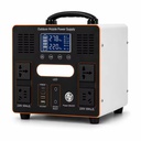 2200W Home Backup Power Station 2201.6Wh LiFePO4 Solar Generator with Pure Sine Wave AC Output and 4000W Peak Power