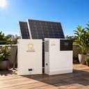 BR SOLAR Hybrid Grid Solar Energy Power System Kit 5-10kW with LiFePO4 Battery & 48V for Home Appliances & Off-Grid Use