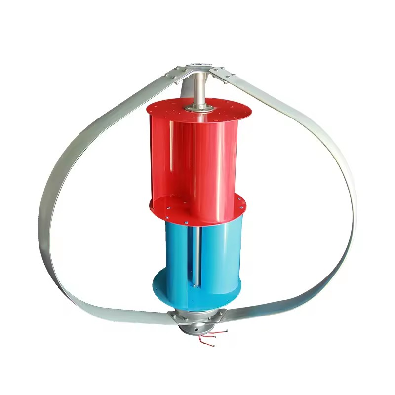 NE-Q1 Vertical-axis Permanent-magnet AC Wind Turbine 100 W Aluminum Alloy Manufacturer Small-scale Wind Generators