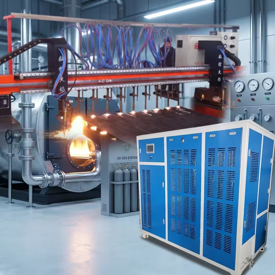 Brown's Gas HHO Generator Oxy-Hydrogen Boiler Combustion Supporting Machine Stainless Steel for Energy Conservation