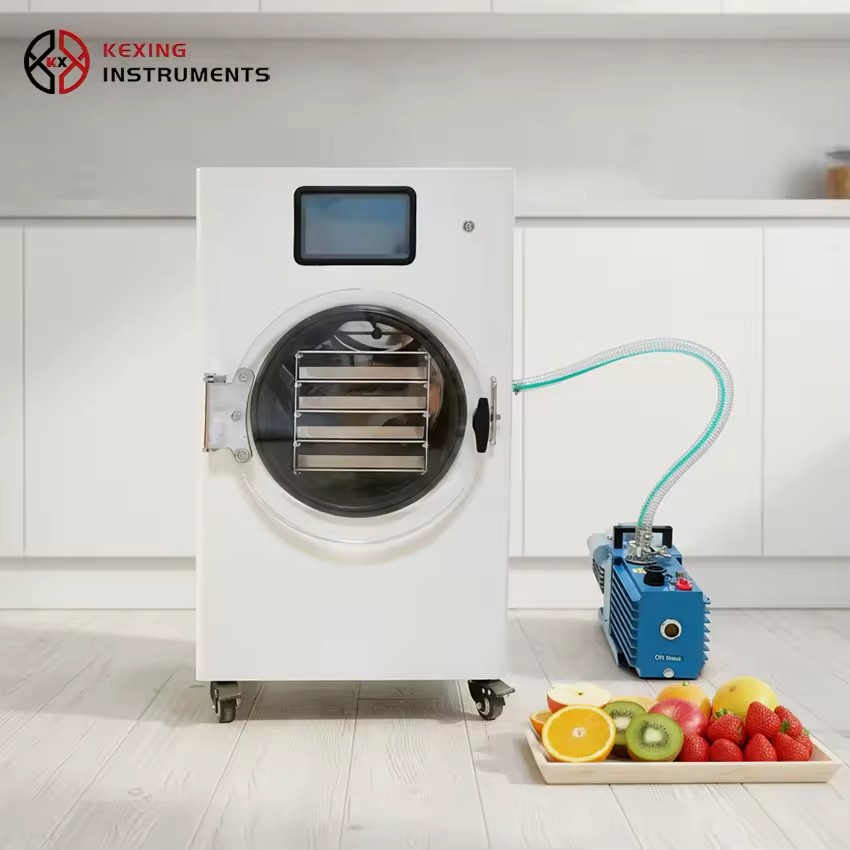HFD Electric Vacuum Freeze Dryer Machine Residential Food Processing Automatic Energy Saving Household Competitive Price CE