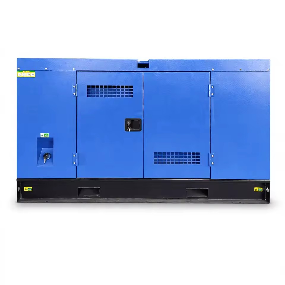 18KVA 50/60Hz Single Phase 200A Silent Diesel Generator Set Portable Industrial Power Unit for Construction Site Backup
