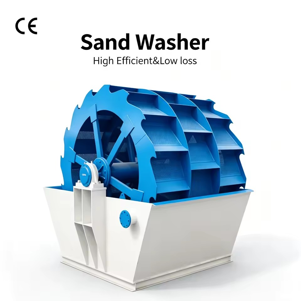 Wheel Sand Washing Machine for Mining | Quartz & Aggregate Sand Washer | Energy Saving Equipment | Factory Direct Supply