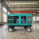 Trailer Mounted Silent Diesel Generator Set Strong Adaptability for Complex Outdoor Construction Scenarios