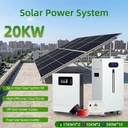 ESG Monocrystalline Silicon Hybrid Off-Grid Energy System 10KW 15kW 20KW MPPT Lithium Ion Home Battery Inverter Kit OEM ODM
