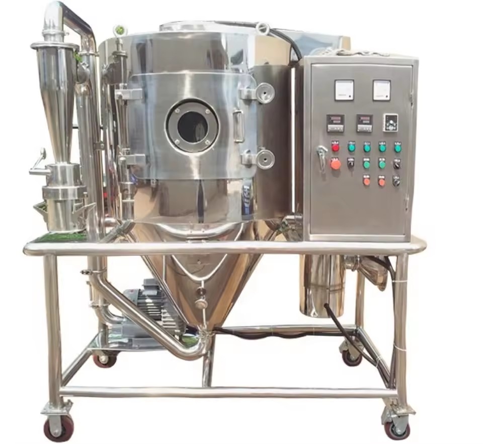 Small Capacity 5L High Speed Automatic Energy Saving Centrifugal Rotary Atomizer Egg Powder Spray Dryer for Food Processing