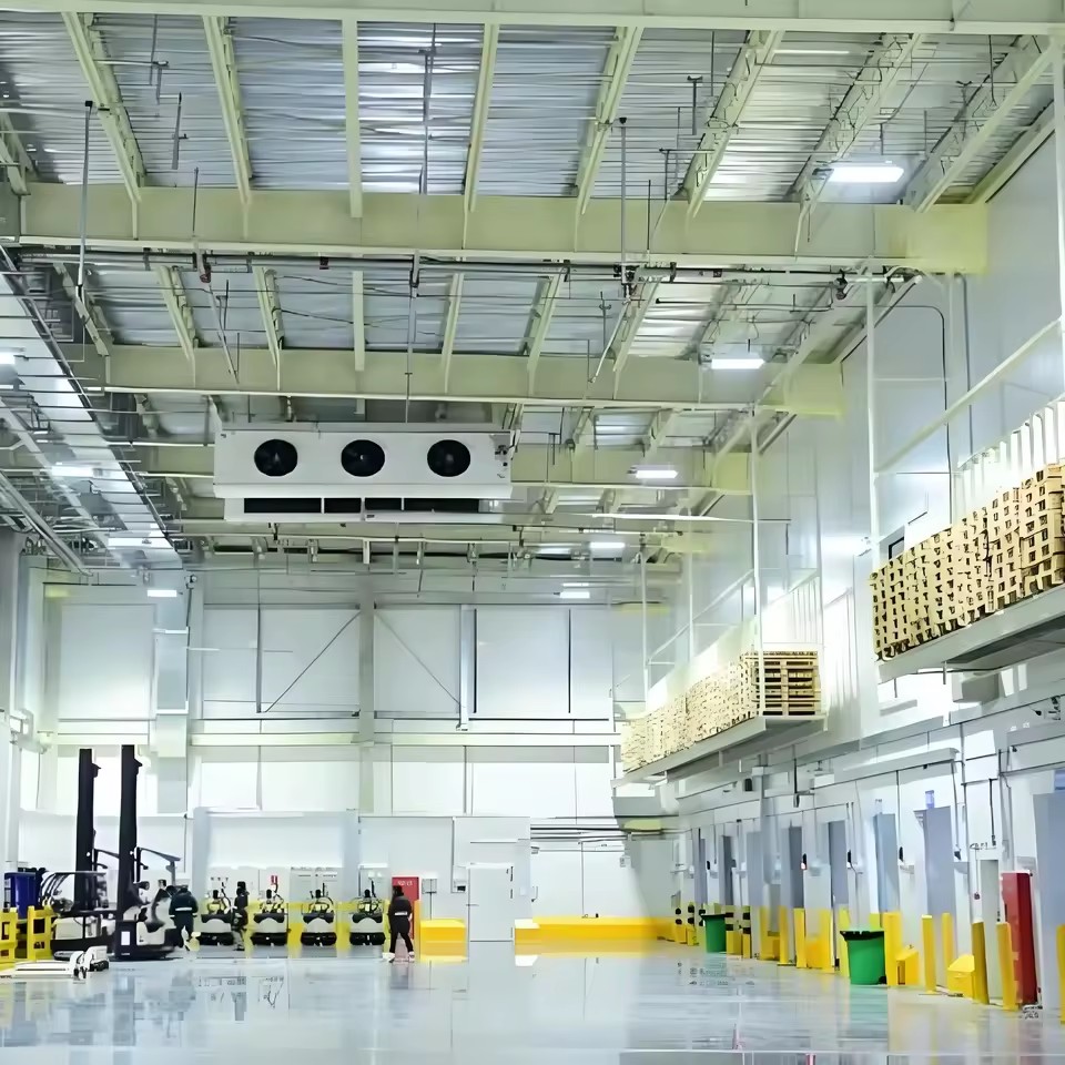 Integrated Cold Chain One Stop Logistics Service Cold Storage Warehouse Refrigerated Distribution Shipping Automatic Solar