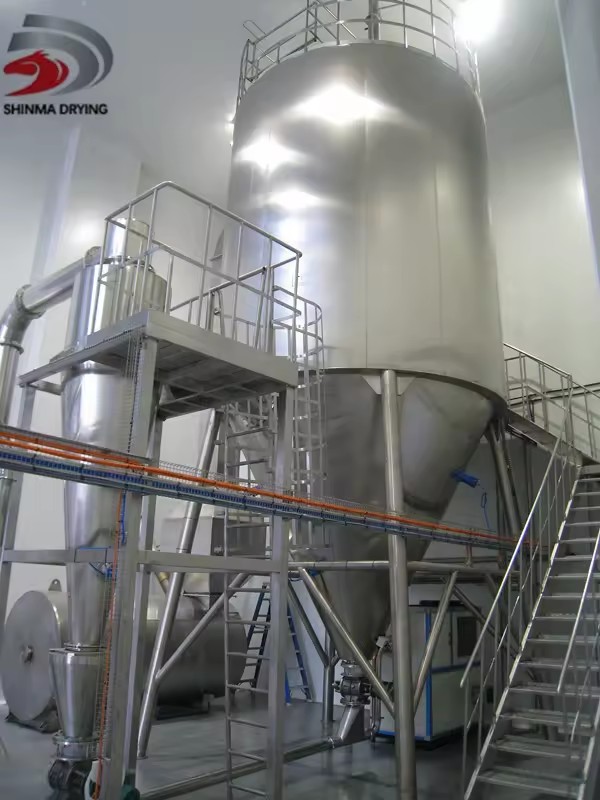 Instant Coffee Production Machinery Spray Dryer Atomizer Industrial High Productivity Stainless Steel Milk