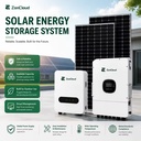 10kWh 20kWh Lithium Battery Home Solar Storage System for Residential off Grid Hybrid Power Supply with 5KW-20KW Output