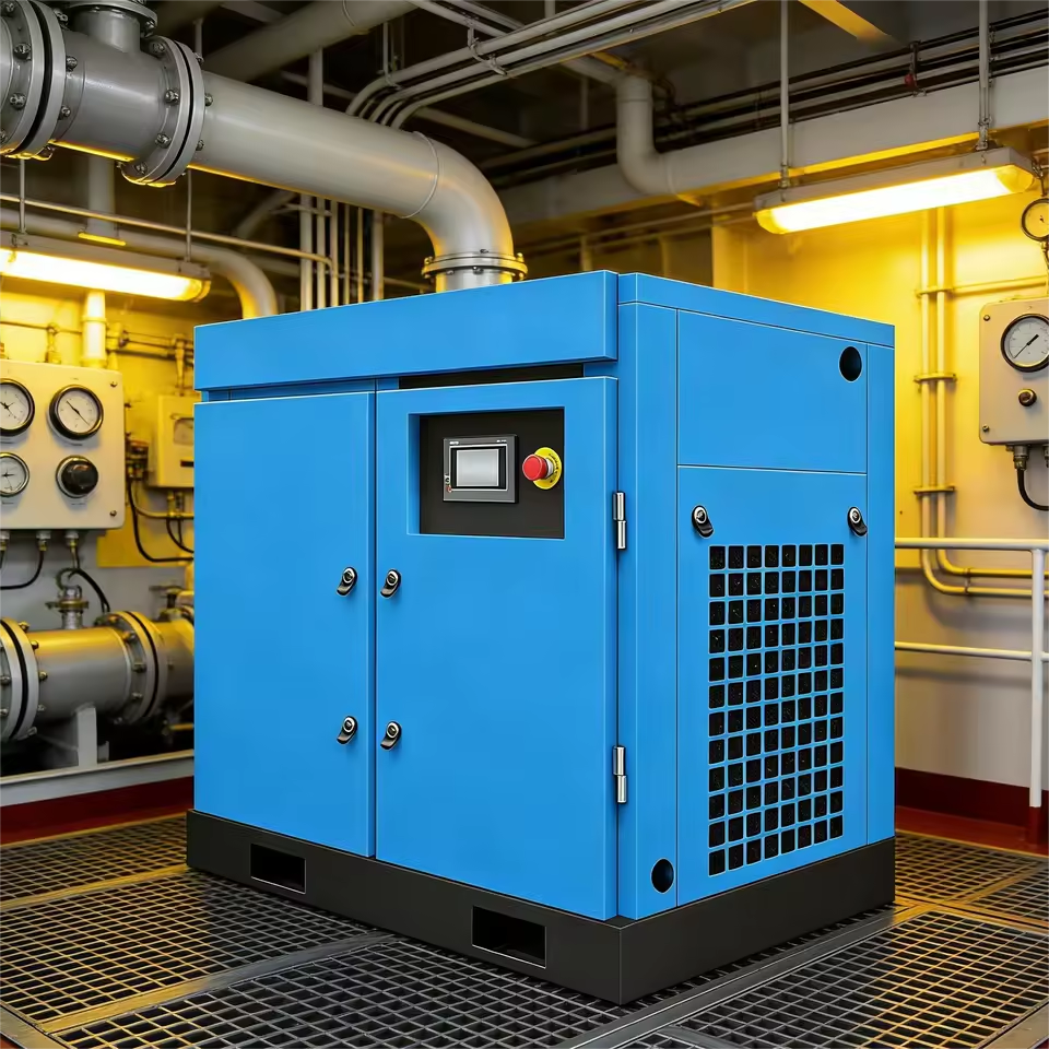 11kw 15hp 15kw 20hp General Industrial Air Compressor Screw Commercial Air Compressor Method for Manufacturing Plant