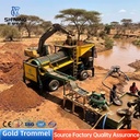 Low Energy Consumption Gold Washer 30-50t/h High Temperature Resistant Water Cycle High Efficiency for Africa Mining