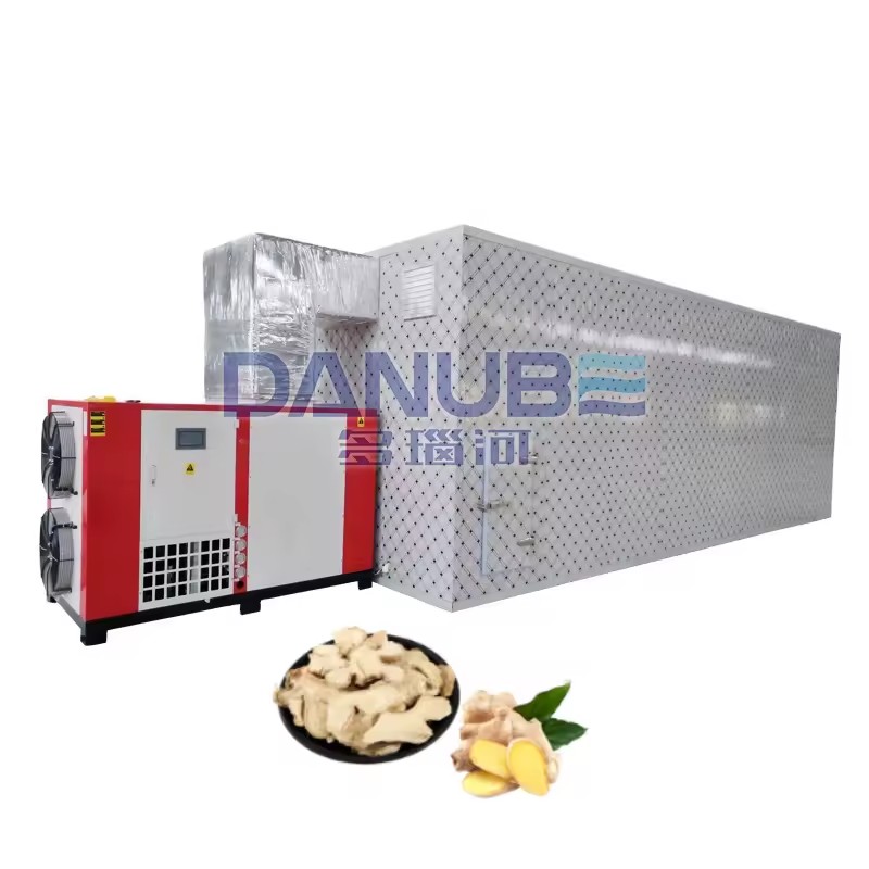 Multiple Heat Source Vegetable Dryer Sliced Ginger Drying and Processing Machine Flakes Chips Ginger Dryer