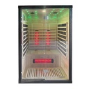 Infrared 2 Person Modern Home Red Light Therapy Dry Sauna Indoor for Spa Wellness Center