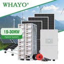 Complete Set 10KW 15KW 20KW 30KW 50KW Solar Panel System Hybrid Energy Storage Solar Power System
