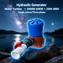 Ranch Water Hydroelectric Generator System 1000W-50KW 220V 380V Single Three Phase