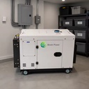 Small Water Cooled Diesel Generator Set Soundproof Home Use Electricity Generation Machines 5/6/7/8/9/10KW