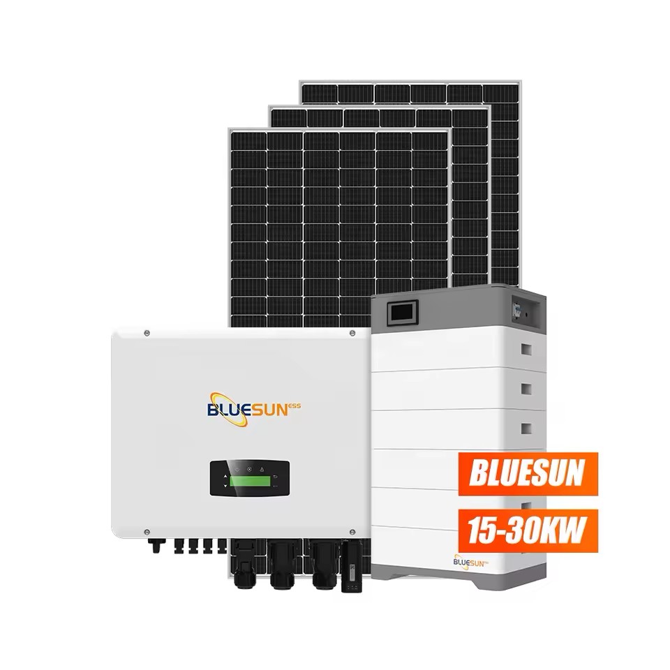 Hybrid Solar Energy Storage System Kit 15Kw 20Kw 30Kw Complete Set Off Grid Solar Power System for House