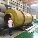 High Efficiency Energy Saving Triple Pass Stainless Steel Rotary Dryer for Quartz Silica Sand Line