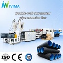 Turnkey Plant Complete PVC Double Wall Corrugated Pipe Manufacturing Machine with Belling System