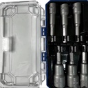 65mm Standard Screwdriver Socket Nut Fixer Hexagonal Drill Bit 6PC Set for Automotive Repair Industrialization Special Socket