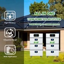 ESG 15KW Home Commercial Solar Power System with MPPT Controller Off-Grid Inverter Lithium Battery Integration