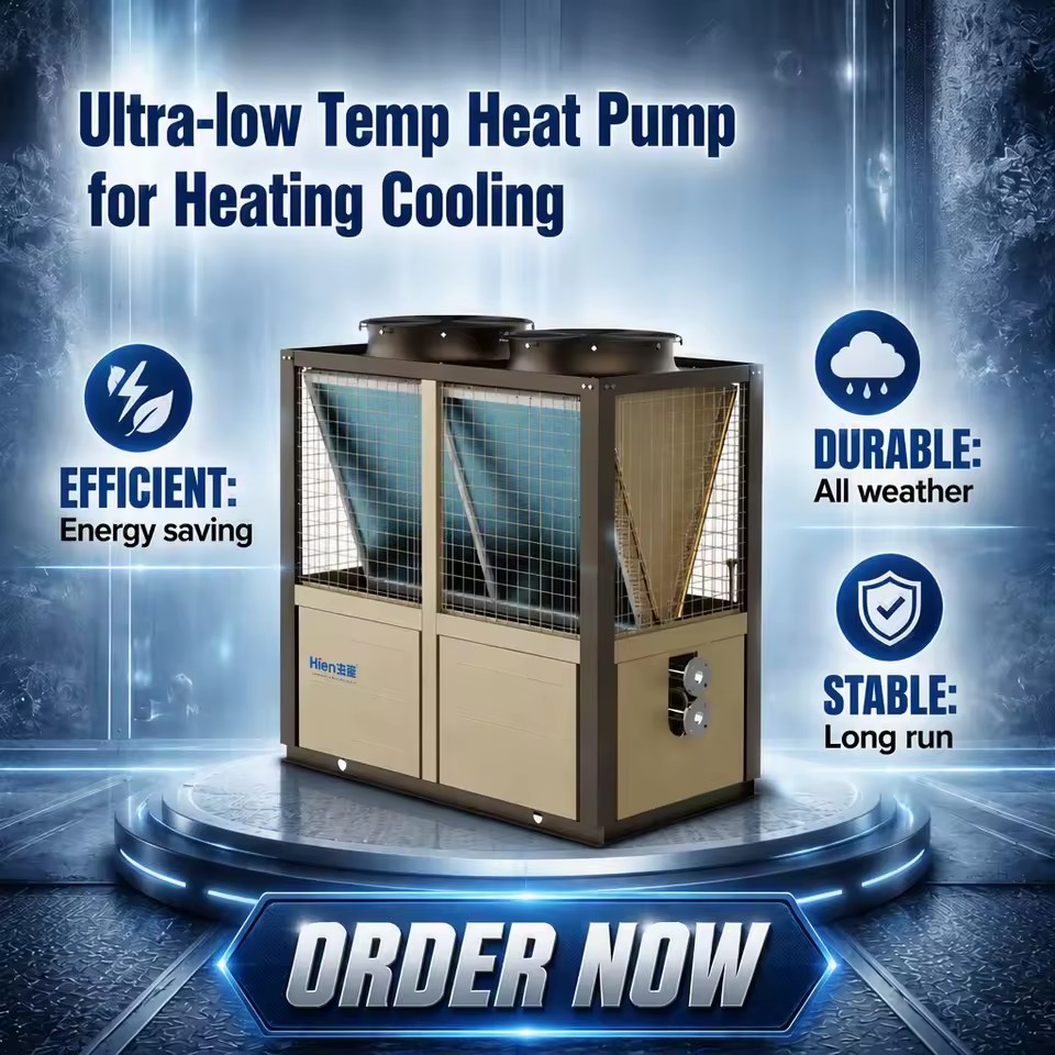 Anti Freezing Ultra Low Temperature Heating and Cooling Heat Pump for Cold Area Household Use