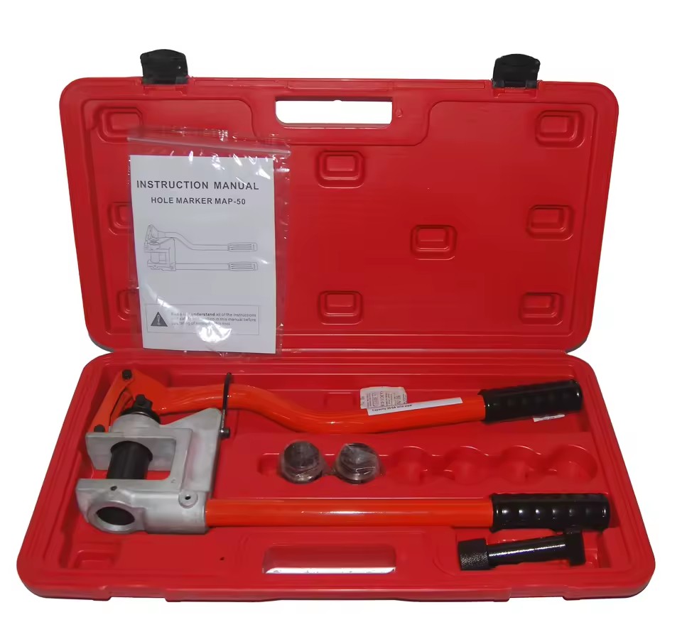Knockout Punch Set MAP-50 Heavy Duty Metal Hole Punch Plier