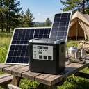 Solar Power Station Off Grid Generator Lifepo4 Battery 12V 24V 1000Wh 15KWh Outdoor Camping RV Backup Emergency Power