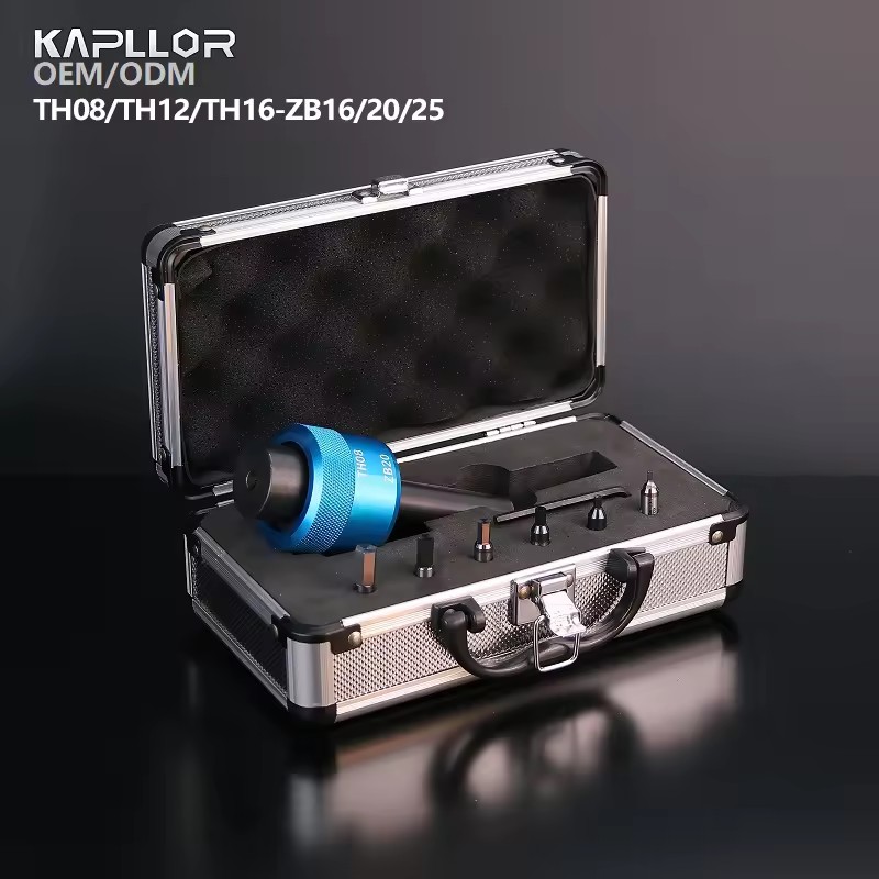 KAPLLORTH16-ZB20Rotary Punching Tool Universal Stainless Steel Hexagonal Punch Square Hole Spline Stamping Tool Holder Broaches