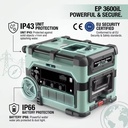 New Arrival 3600W Portable Solar Generator Solar Energy System Lifepo4 Portable Power Station