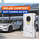 Solar EV Charger 60kW 120kW 160kW 180kW Smart Ev Charging Stations High Power Floor-Mounted APP Control Double Guns